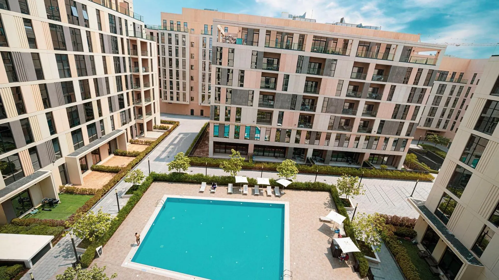 1Br Private Poolview Apartment - Poolside Paradise Sharjah 0*,  Emirados Árabes Unidos