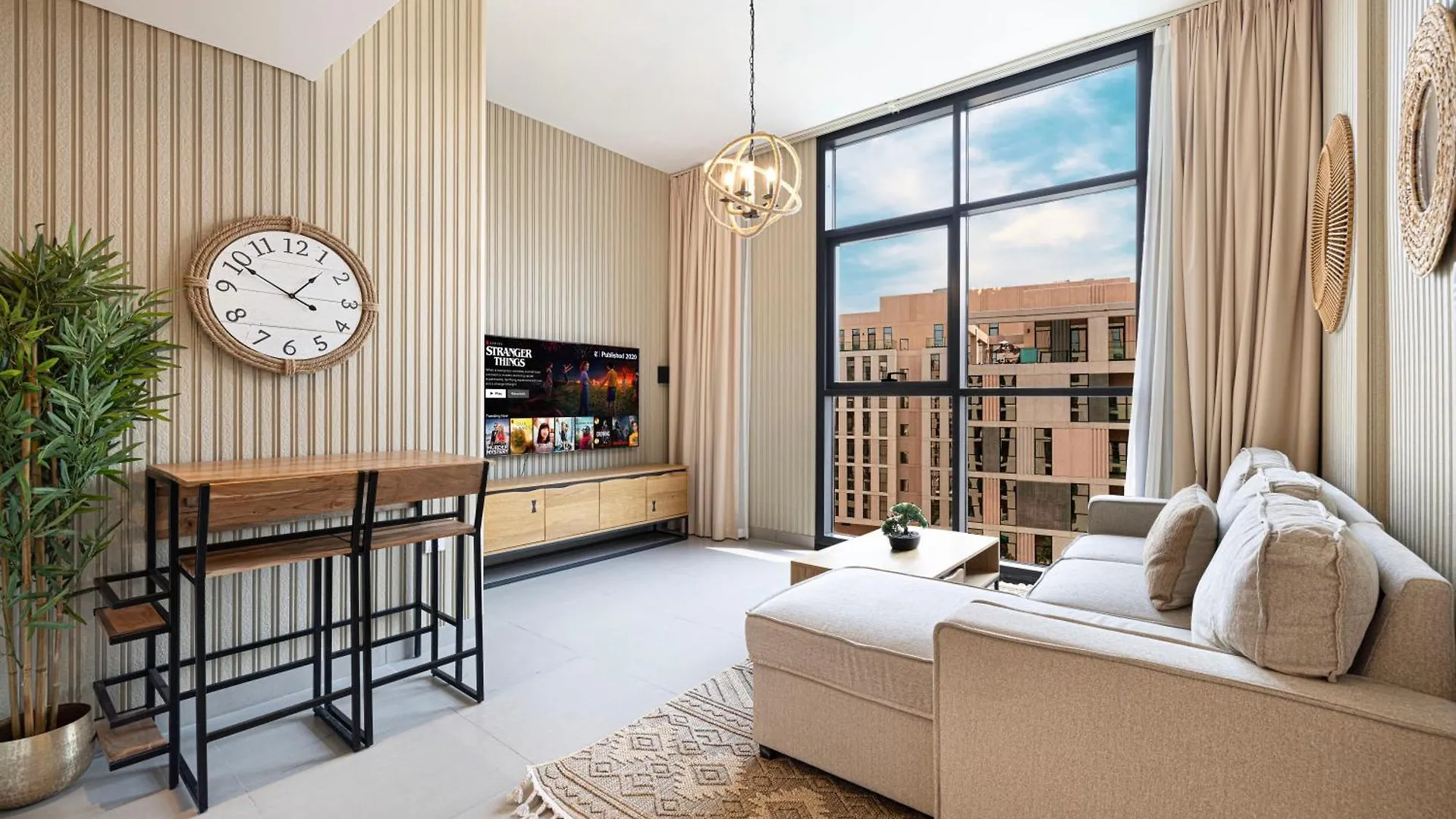 1Br Private Poolview Apartment - Poolside Paradise Sharjah